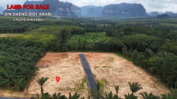 FOR SALE – NONG THALE, KRABI Only 3 plots remaining after strong interest — 6 plots already reserved Beautiful land surrounded by nature a