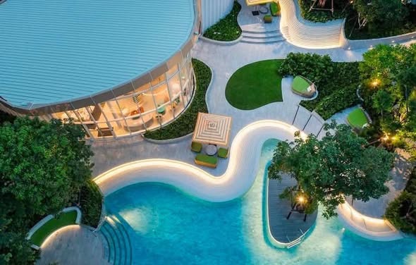 For Rent | Phyll Phuket Near Central Phuket Shopping Mall Building A | 4th Floor | Inner View 34 sq