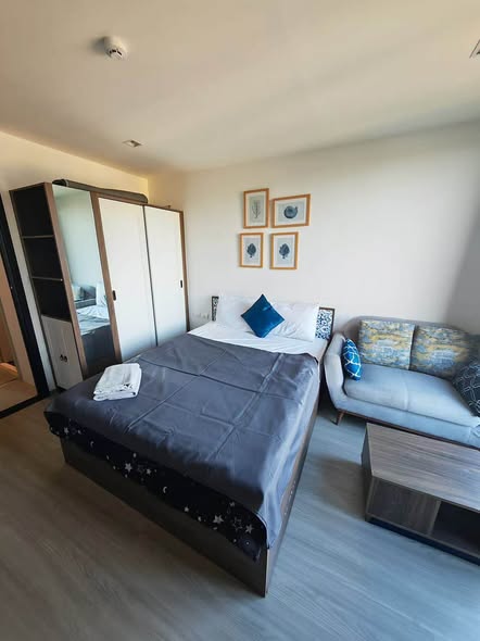 for Rent at The Base Central Phuket – Prime City Living Enjoy modern and convenient living in this well-designed studio unit at The Base C