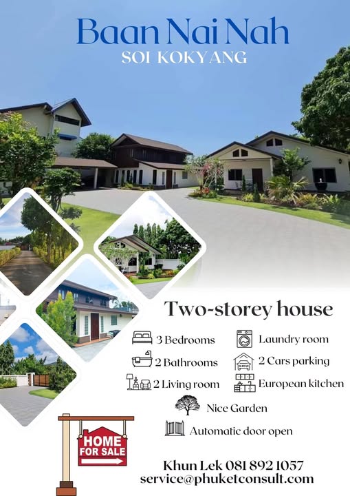 for Sale – Soi Khok Yang An excellent opportunity for both homeowners and investors