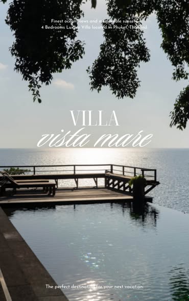 Villa Vista Mare Phuket Available for Short & Long-Term Rental * 5 Bedrooms | 4 Bathrooms * All