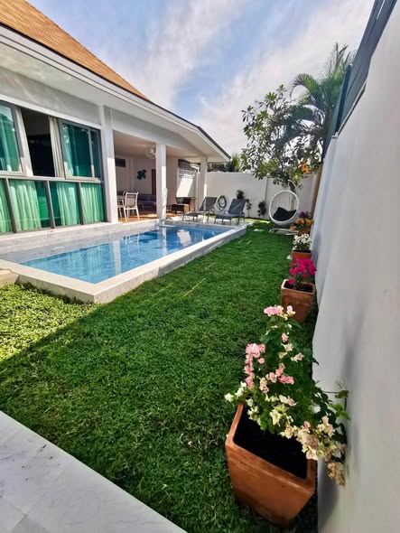 for Rent Near Rawai Beach, Phuket Enjoy privacy, comfort, and convenience in this beautiful 3-bedroom private pool villa, located just min