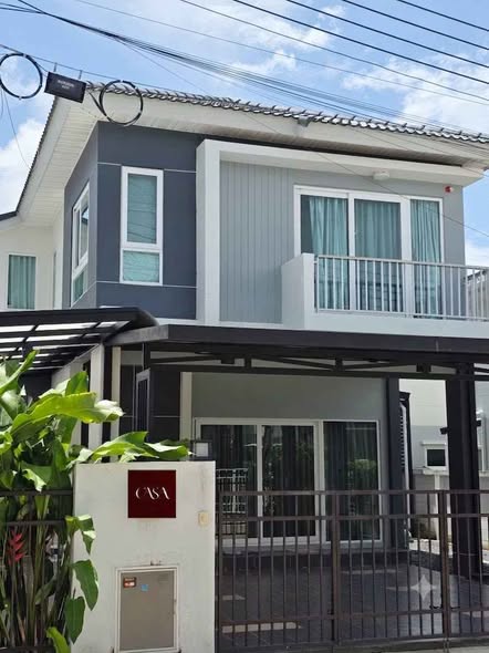 FOR RENT 50K 3 bedrooms 2 bathrooms Supalai Palm Spring, Bangjo, Thalang A spacious semi-detached home designed to offer the privacy and c
