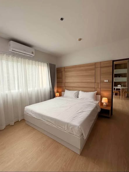 Квартира Panasathorn greenplace Building F Совершенно новая, первоначальный этаж, полностью украшенная и готова к заселению немедленно !! 7-