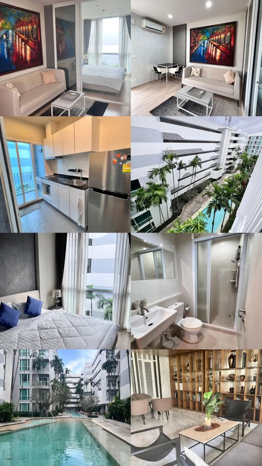 FOR RENT Modern Living in a Prime Location No Agents Price 18,000 THB/month (1-year contract) 25,000 THB/month (1–6 months) Terms 2 months