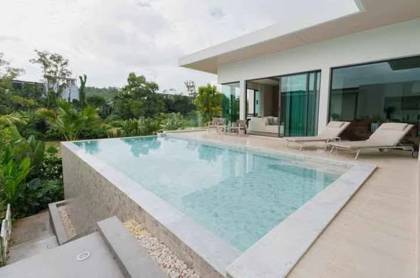 For rent Casa Signature – Luxury Pool Villa with Lake View Just 10 minutes from BISP School, great for families with children attending th