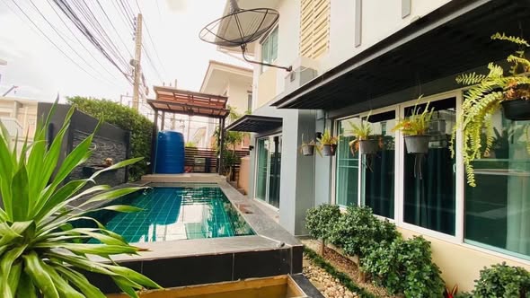 Private Pool Home | Habitia Koh Kaew 40,000 THB/month 3 Bedrooms | 2 Bathrooms Private Pool (2.5 × 5 m) Thai Kitchen Fully Furnished Covered
