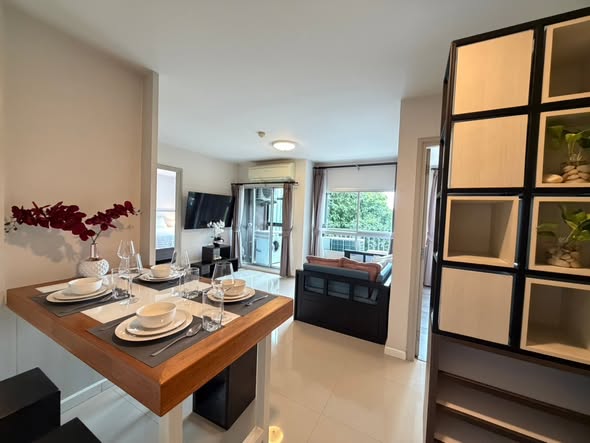 FOR RENT | Dcondo Campus Resort Kuku Phuket Pool view | Fully furnished & equipped 2 Bedrooms | 2 Bathrooms Building B | 3rd Floor Size: 6