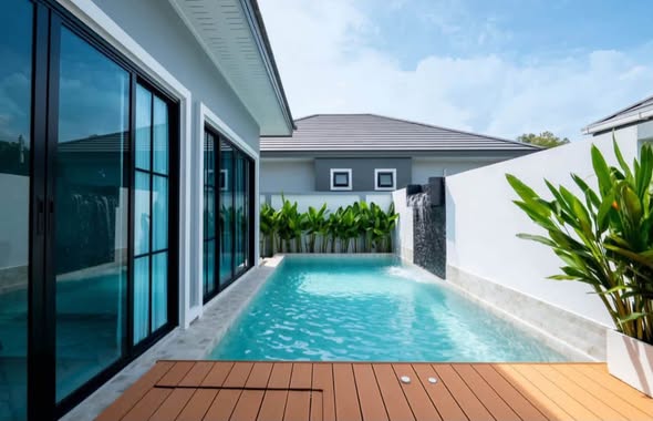 Brand-New Private Pool Villa — Never Occupied #Single-storey · Thalang, Phuket Rental Price: 70,000 THB/month · 1-year