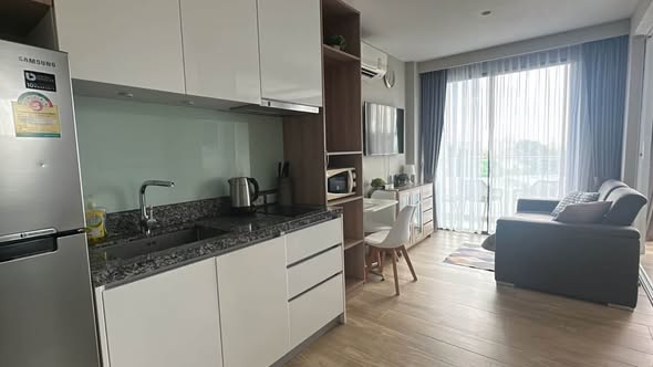 for Rent | Diamond Resort Phuket Direct from Owner Modern Studio Apartment 33–34 sqm Fully furnished Large swimming pool Fitness center Sh