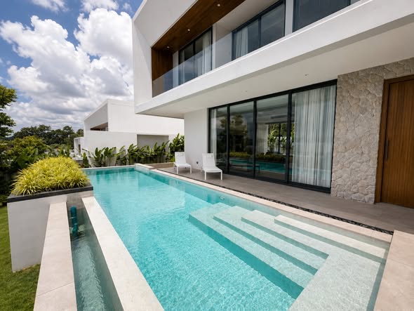 Brand New 4BR Pool Villa | Walk to HeadStart | Clover Residence, Bang Tao Experience contemporary living in one of