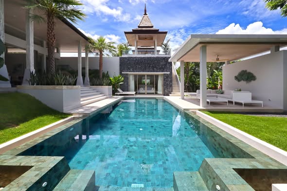 Botanica The Nature – 4BR Mountain View Villa 4 ensuite bedrooms (2 masters) | 668 sqm land | 474 sqm built Stunning mountain views, pr
