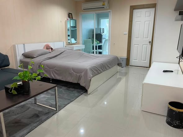 FOR RENT: The View Condo Suanluang เดอะ วิว คอนโด สวนหลวง 13,000 บาท/เดือน Room Details - 1 Bedroom - 1 Bathroom - Size: 33