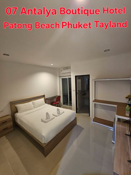 07 Antalya Boutique Hotel Patong Beach Phuket Booking.com rating: 8.5 For the months of July, August, September, and October 2026; minimum 2