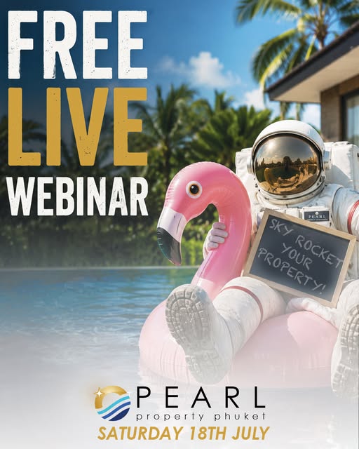 Pearl Property Phuket 12 ч. · FREE LIVE PROPERTY MANAGEMENT WEBINAR – TOMORROW! If you own a property in Phuket, don't miss this opportunity