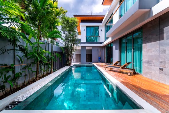 4-Bedroom, 5-Bathroom Pool Villa – PASAK Perfect for Short or Long-Term Stay