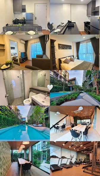 📣 🏢Space Condo, behind Central 🏢 D Condo Mine Ready to move in