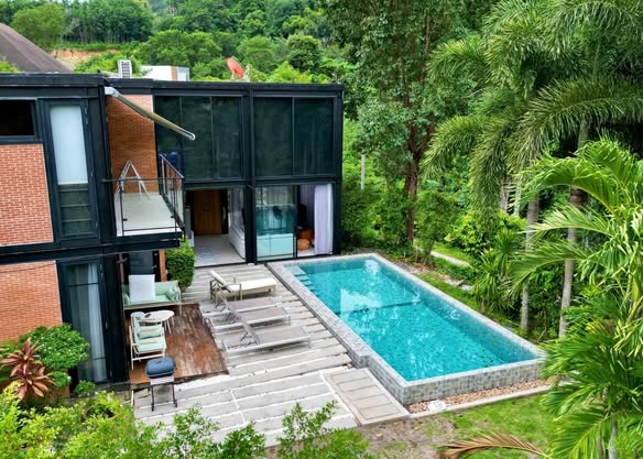 TING – One of Chalong's Most Impressive Luxury Villas Chalong, Phuket Villa features: 6 bedrooms | 7 bathrooms Resort-style private pool