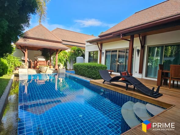 for Rent 90,000 Thb per month with 1 Year contract Soi Kokyang Villa Details: • 2 Bedrooms • 2 Bathrooms • Private swimming pool with outd
