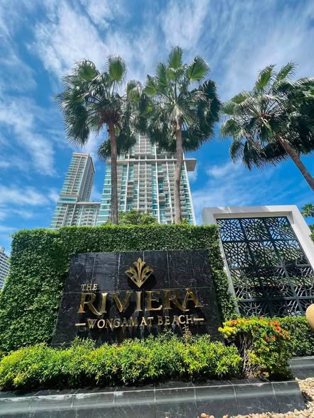 Город Паттайя, Таиланд · Riviera Wongammat #Directowner Sea view Studio room, 32 square meters 35th floor, Building A Minimum three-month re