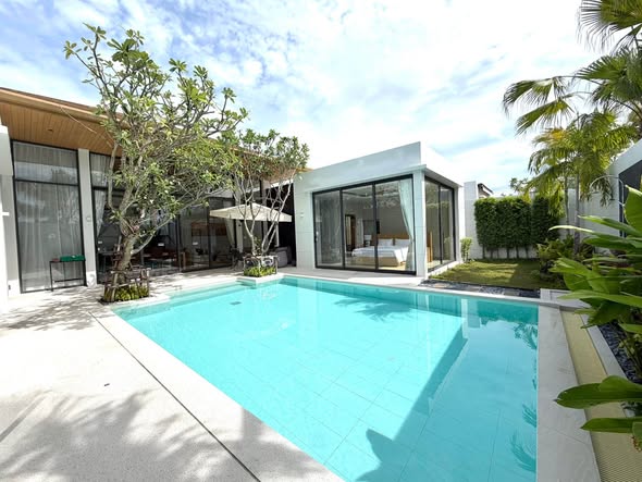 for Rent | Koh Kaew, Phuket Prime Location | Near British International School Phuket Discover refined living in this elegant private pool